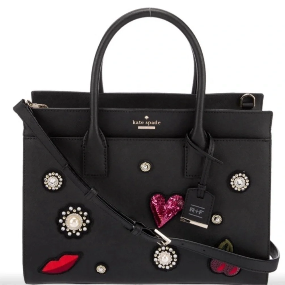 Kate‎ Spade Cameron Satchel Rodin & Field 2 straps and 2 dust bag included